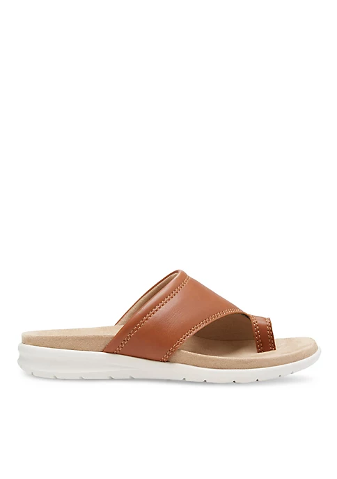 Eastland® Dallas Thong Slide Sandal 4 Eastland® Dallas Thong Slide Sandal - Image 2