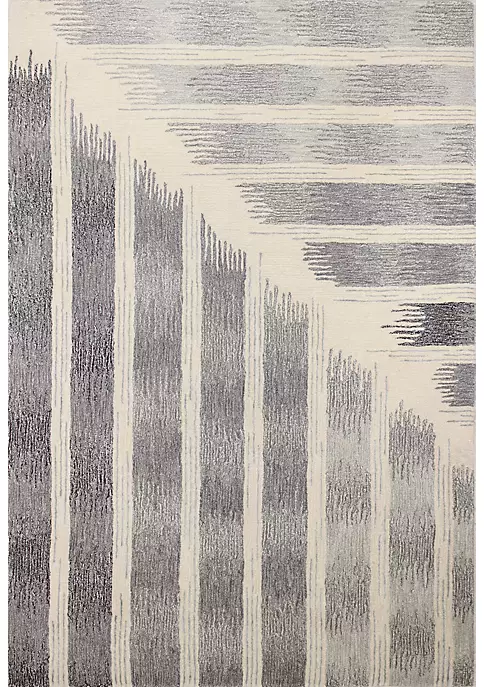 Contempo Rug Bashian Moses Hand Tufted Area Rug 4 Contempo Rug Bashian Moses Hand Tufted Area Rug - Image 2